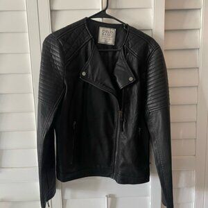 Faux Leather Jacket